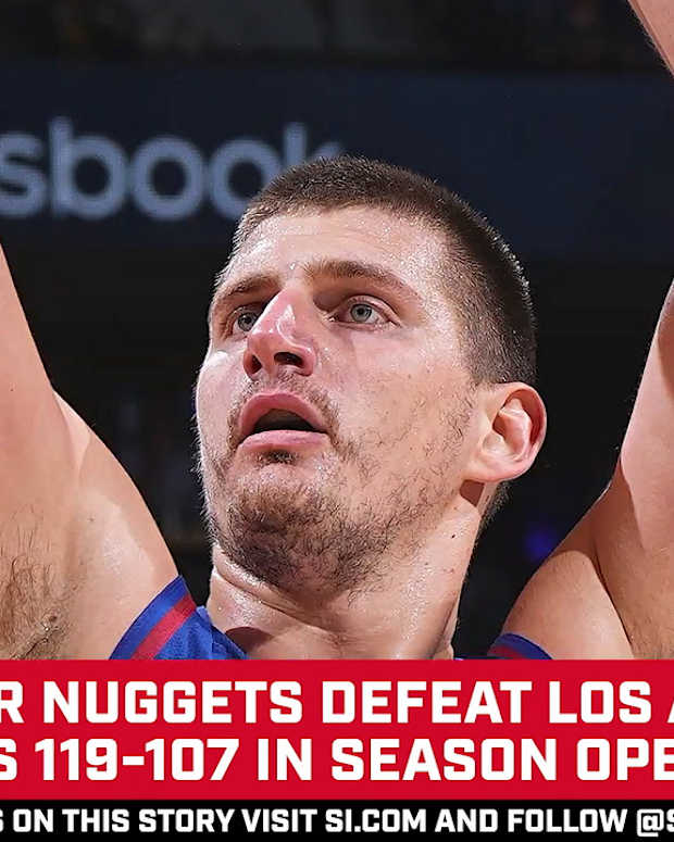 Nuggets Begin Title Defense with 119-107 Win Over Lakers